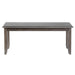 Sunset Trading Shades of Gray 6 Piece 60" Rectangular Dining Table Set | 4 Chairs | Bench | Seats 6 -  Chapter 11 Furniture (Lewiston, Maine)