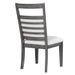 Sunset Trading Shades of Gray 9 Piece 82" Rectangular Extendable Dining Set | Upholstered Chairs | Seats 8 -  Chapter 11 Furniture (Lewiston, Maine)