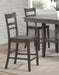 Sunset Trading Shades of Gray Slat Back Stools | Set of 2 -  Chapter 11 Furniture (Lewiston, Maine)