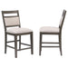 Sunset Trading Shades of Gray Upholstered Barstool | Fabric Back and Seat | Counter Height Stool -  Chapter 11 Furniture (Lewiston, Maine)