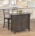 Sunset Trading Shades of Gray Slat Back Stools | Set of 2 -  Chapter 11 Furniture (Lewiston, Maine)