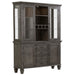 Sunset Trading Shades of Gray Lighted China Cabinet | Wine Storage -  Chapter 11 Furniture (Lewiston, Maine)