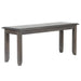 Sunset Trading Shades of Gray 42" Dining Bench -  Chapter 11 Furniture (Lewiston, Maine)