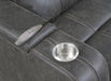 Sunset Trading Power Reclining Chaise Lounge Chair with Arms | Phone Charger | Cupholder | Storage | Gray -  Chapter 11 Furniture (Lewiston, Maine)