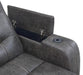 Sunset Trading Power Reclining Chaise Lounge Chair with Arms | Phone Charger | Cupholder | Storage | Gray -  Chapter 11 Furniture (Lewiston, Maine)