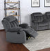 Sunset Trading Madison Reclining Chair | Manual Recliner | Gray Fabric Clubchair -  Chapter 11 Furniture (Lewiston, Maine)
