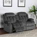 Sunset Trading Madison 3 Piece Reclining Living Room Set | Sofa Loveseat Chair | Manual Recliner | Gray Fabric -  Chapter 11 Furniture (Lewiston, Maine)
