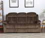 Sunset Trading Teddy Bear Reclining Sofa | 2 Manual Recliners | Gray Fabric Couch -  Chapter 11 Furniture (Lewiston, Maine)