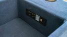 Sunset Trading Pixie Speaker Console | Modular Voice Bluetooth USB Outlets Storage Cupholders | Navy Fabric -  Chapter 11 Furniture (Lewiston, Maine)