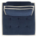 Sunset Trading Pixie 5 Piece Sofa Sectional | Modular Couch | Navy Blue and Cream Fabric -  Chapter 11 Furniture (Lewiston, Maine)