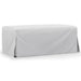 Sunset Trading Newport Slipcover Only for 44" Wide Ottoman | Stain Resistant Performance Fabric | White -  Chapter 11 Furniture (Lewiston, Maine)