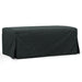 Sunset Trading Newport Slipcovered 44" Wide Ottoman | Stain Resistant Performance Fabric | Dark Gray -  Chapter 11 Furniture (Lewiston, Maine)