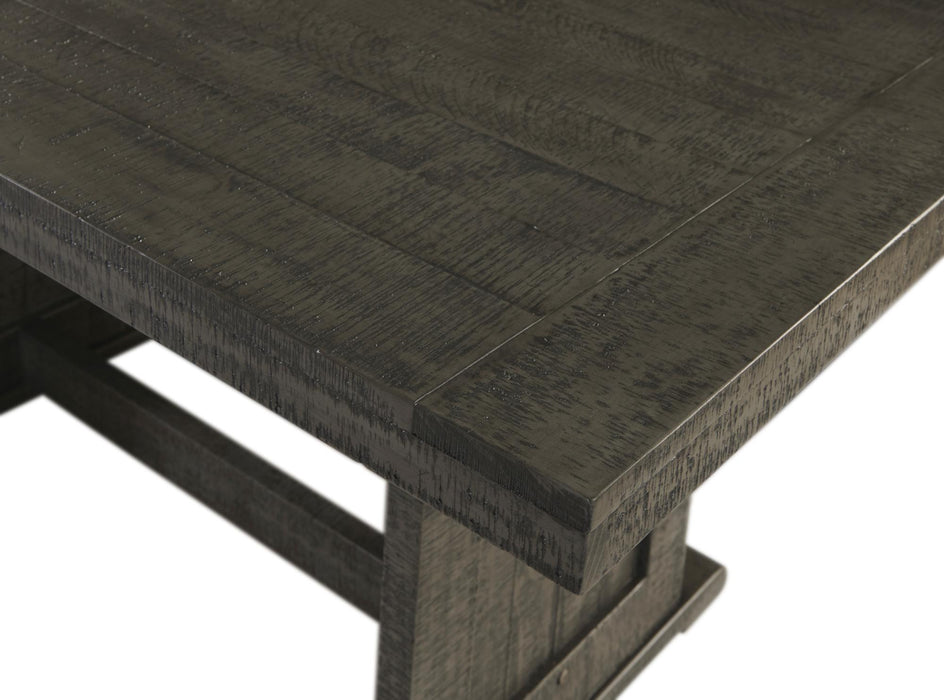 Sunset Trading Sunny Dining Nook Table Set | Distressed Grey Wood | Kitchen Corner Storage Bench Seating