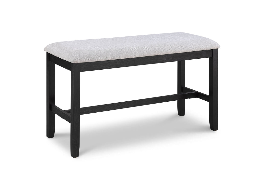 DELFIN COUNTER HT BENCH-LIGHT GREY -  Chapter 11 Furniture (Lewiston, Maine)
