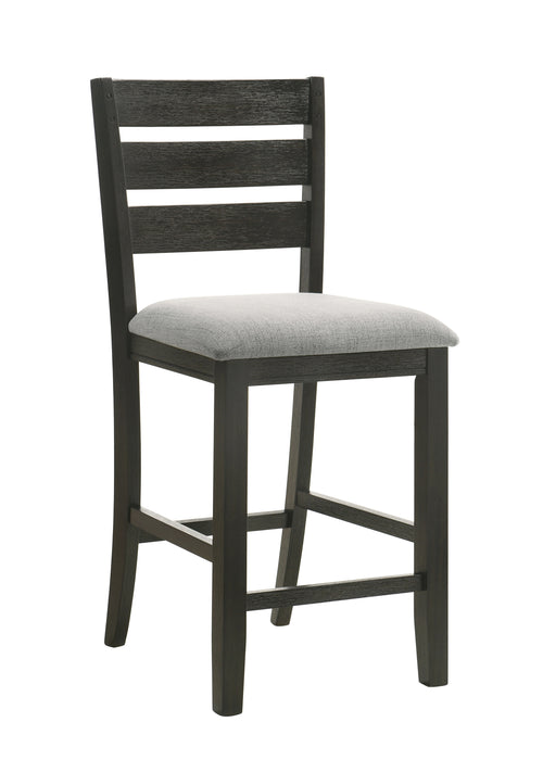 BARDSTOWN COUNTER CHAIR WHEAT CHARCOAL -  Chapter 11 Furniture (Lewiston, Maine)